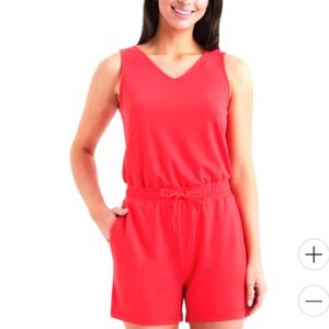 Zara red Women tube romper